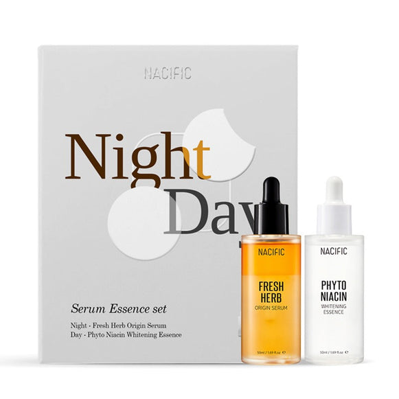 NACIFIC Night And Day Set (Serum+Essence) disponible sur Ma petite Coree, ton Eshop 100% K-beauty en direct de Seoul