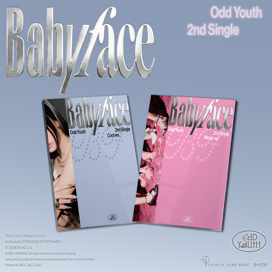 ODD YOUTH - 2nd Single [Babyface] (2 Random) - Album Kpop