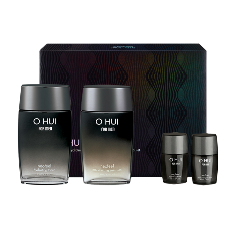 OHUI Meister For Men Neofeel Set (Toner, Emulsion) disponible sur Ma petite Coree, ton Eshop 100% K-beauty en direct de Seoul