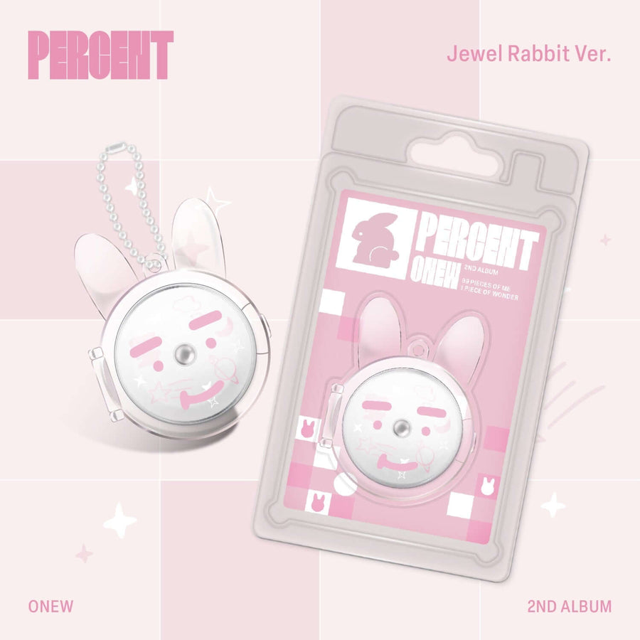 ONEW - 2nd Full Album PERCENT (Jewel Rabbit Ver.) - Album Kpop