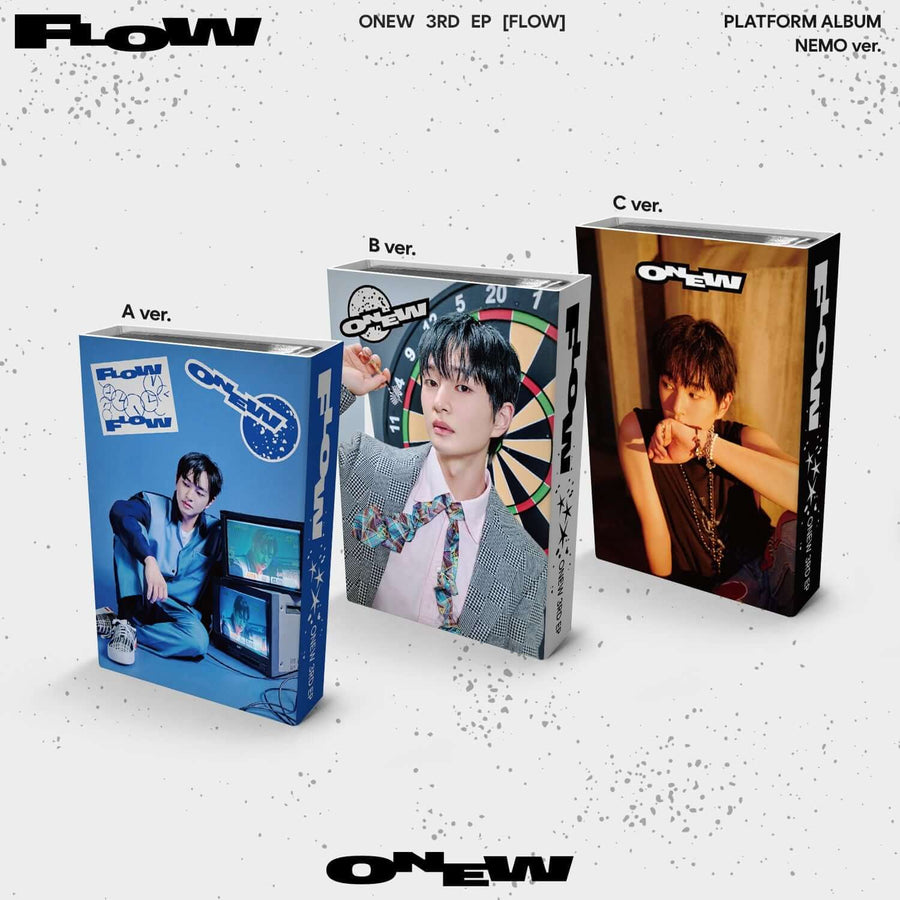 ONEW - 3rd Album [FLOW] (NEMO Ver.) (Random) - Album Kpop