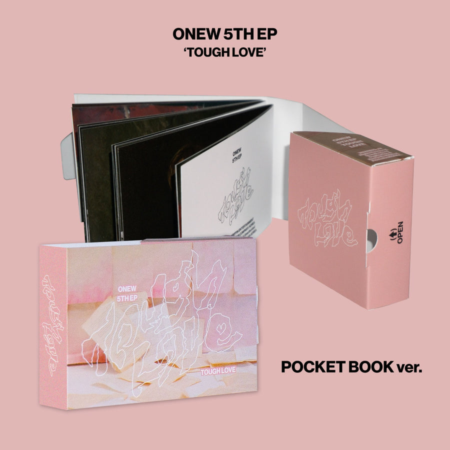ONEW - 5th Mini Album [TOUGH LOVE] (POCKET BOOK Ver.) - Album Kpop