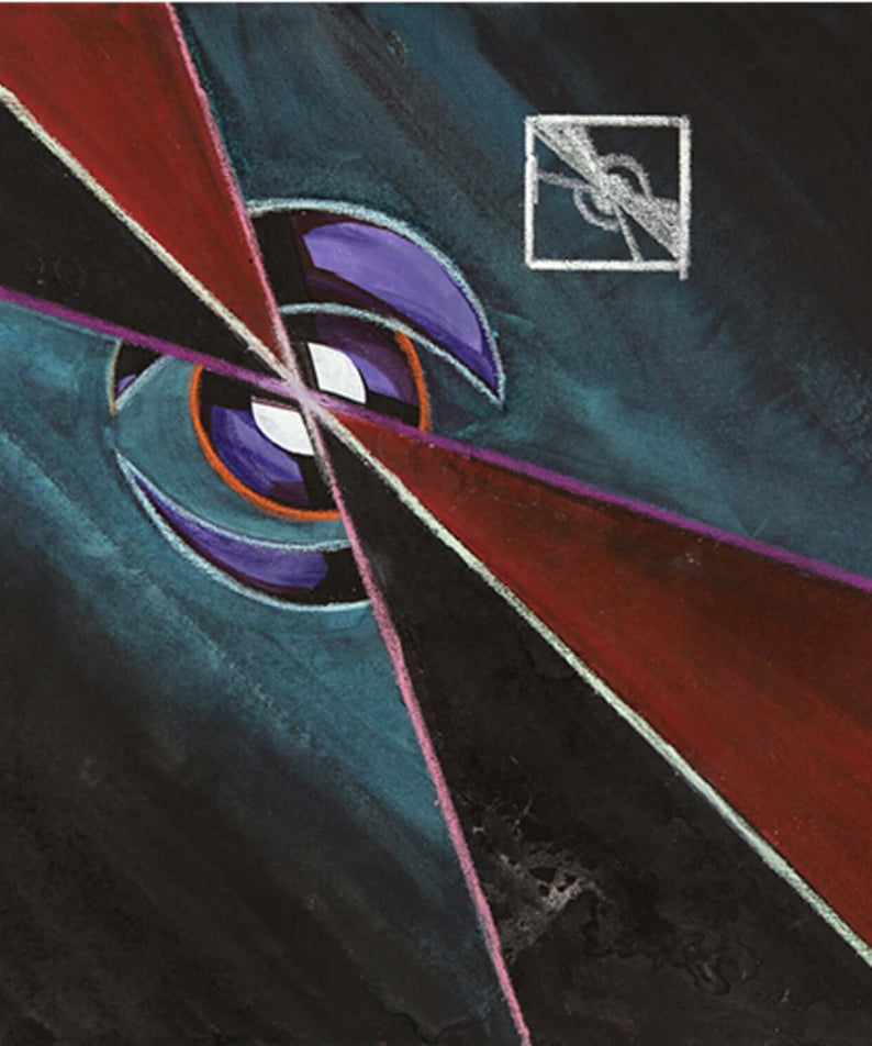 OS NOMA - [OPENNESS SPHERE] - Album Kpop : couverture abstraite bleu rouge, visuel futuriste de la marque OS NOMA.