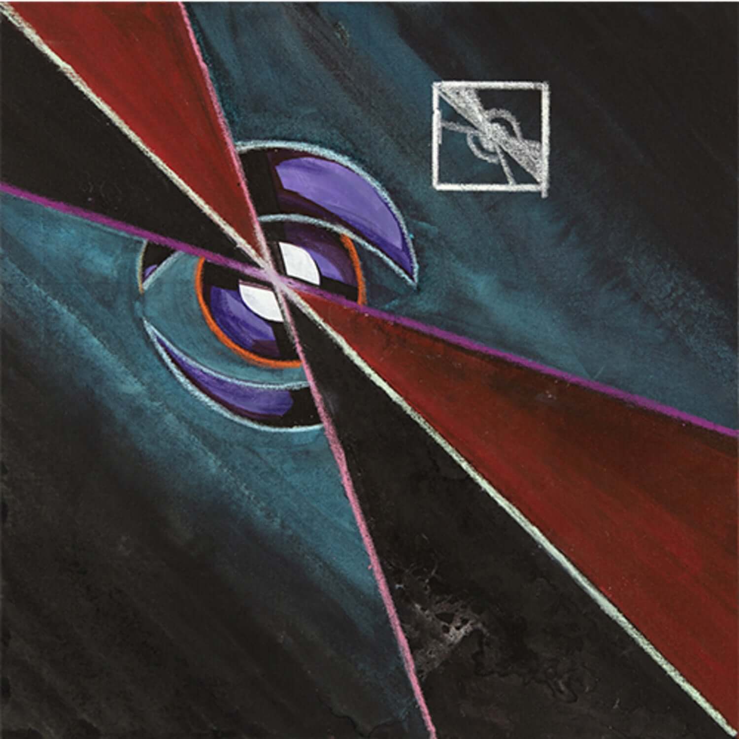 OS NOMA - [OPENNESS SPHERE] - Album Kpop : couverture abstraite bleu rouge, visuel futuriste de la marque OS NOMA.