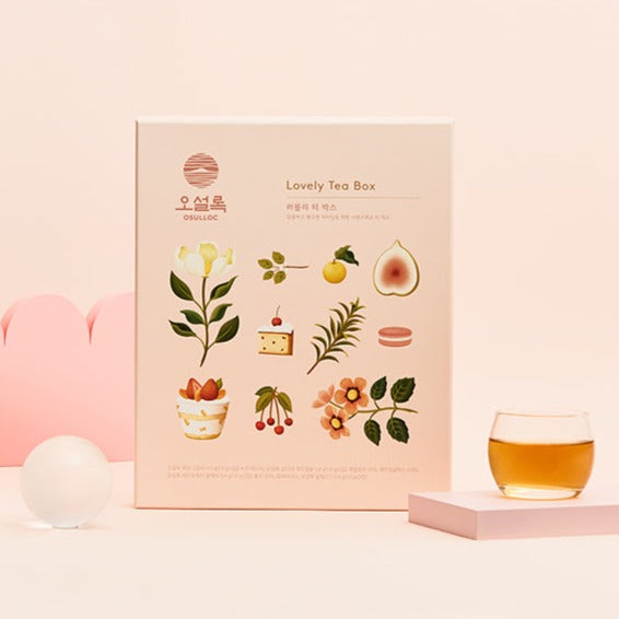 OSULLOC Lovely Tea Box Set disponible sur Ma petite Coree, ton Eshop 100% K-beauty en direct de Seoul