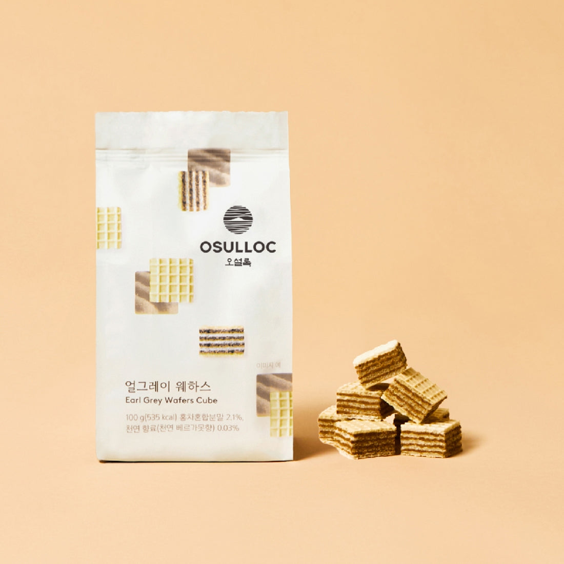 OSULLOC Earl Grey Wafers 100g