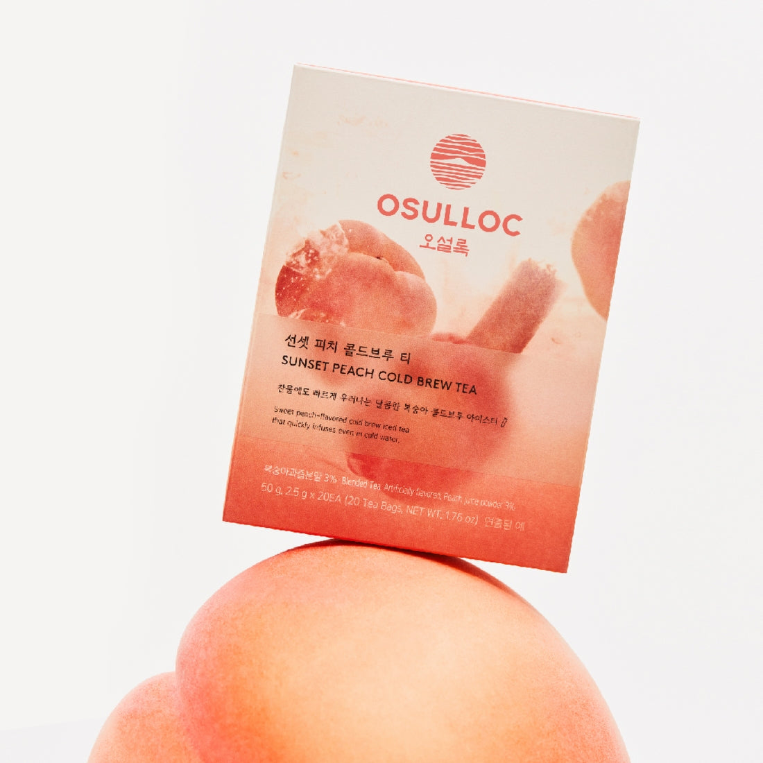 OSULLOC Sunset Peach Cold Brew Tea 20 P