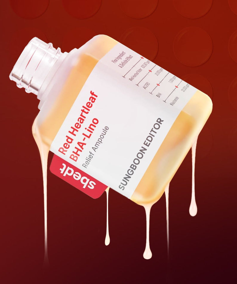 SUNGBOONEDITOR Red Houttuynia Cordata BHA Reno Trouble Soothing Ampoule 40ml