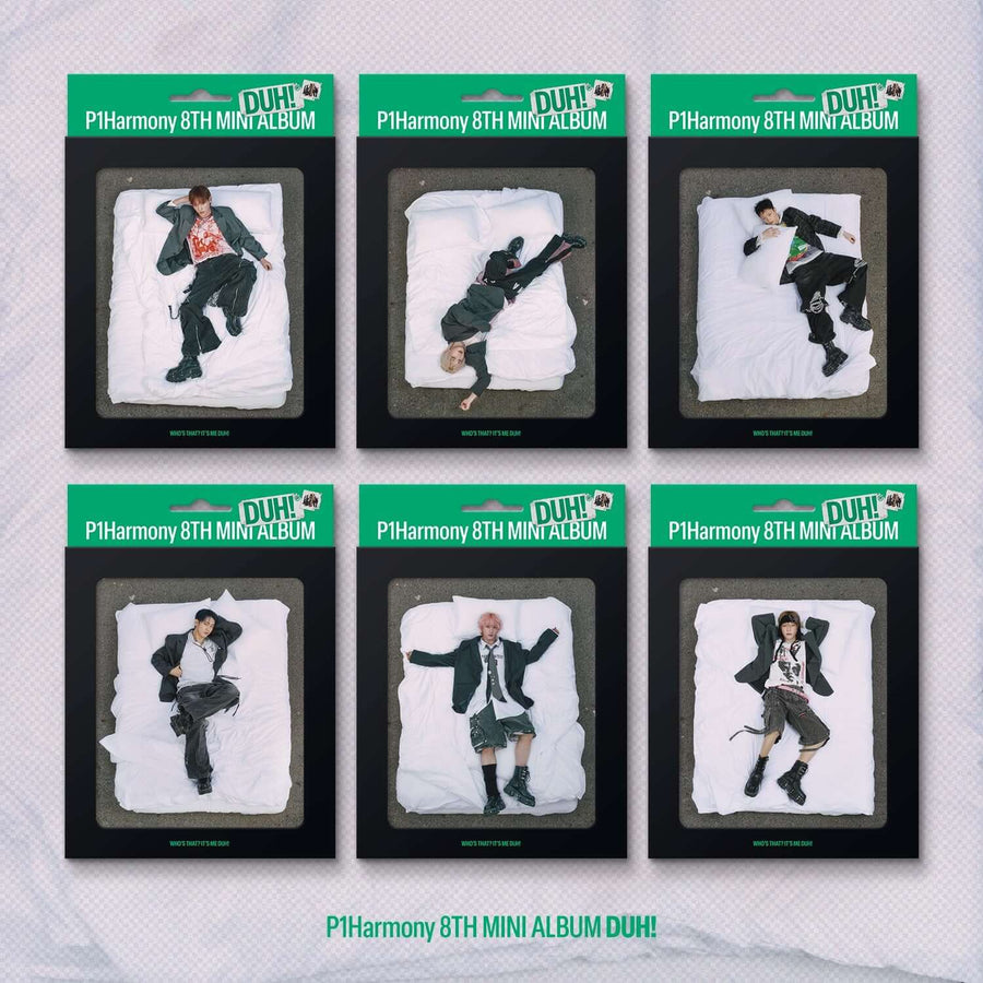 P1HARMONY - 8th Album [DUH!] (H Ver.) (Compact Ver) (Random) - Album Kpop