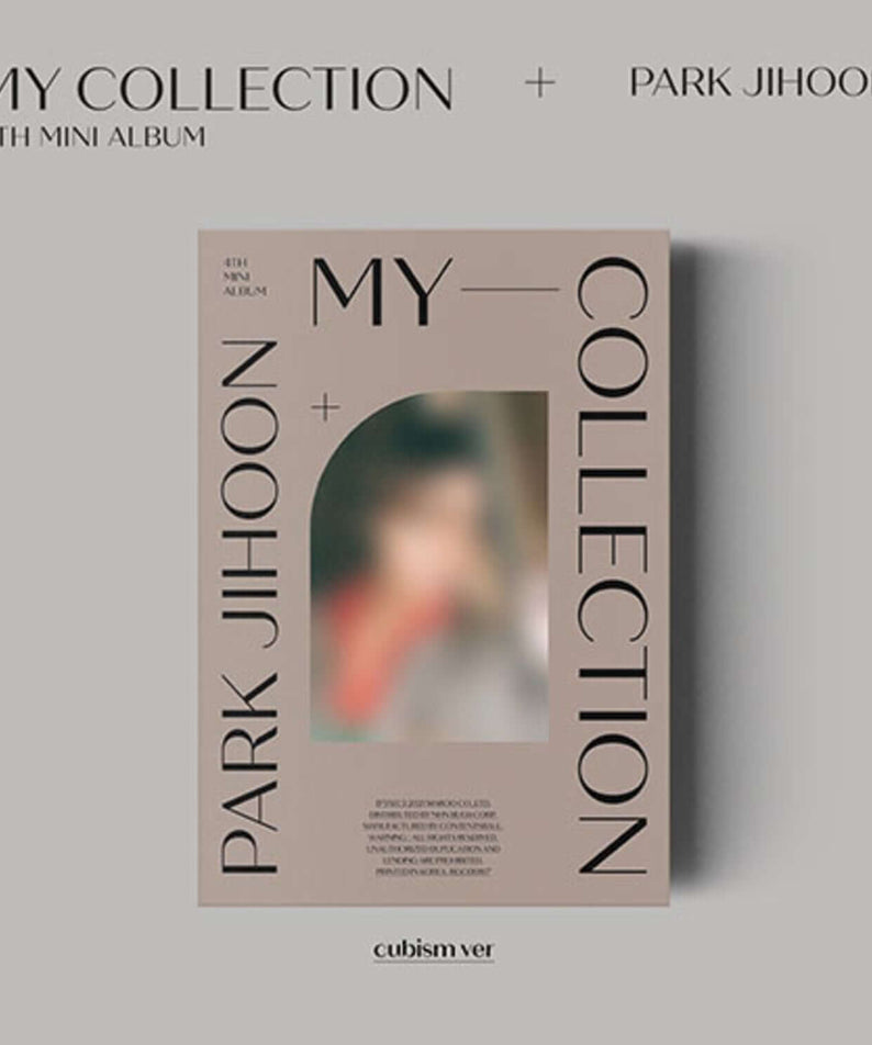 PARK JIHOON - [My Collection] (Cubism Ver.) - Album Kpop, pack rose cubisme, visuel album 4TH MINI, marque PARK JIHOON