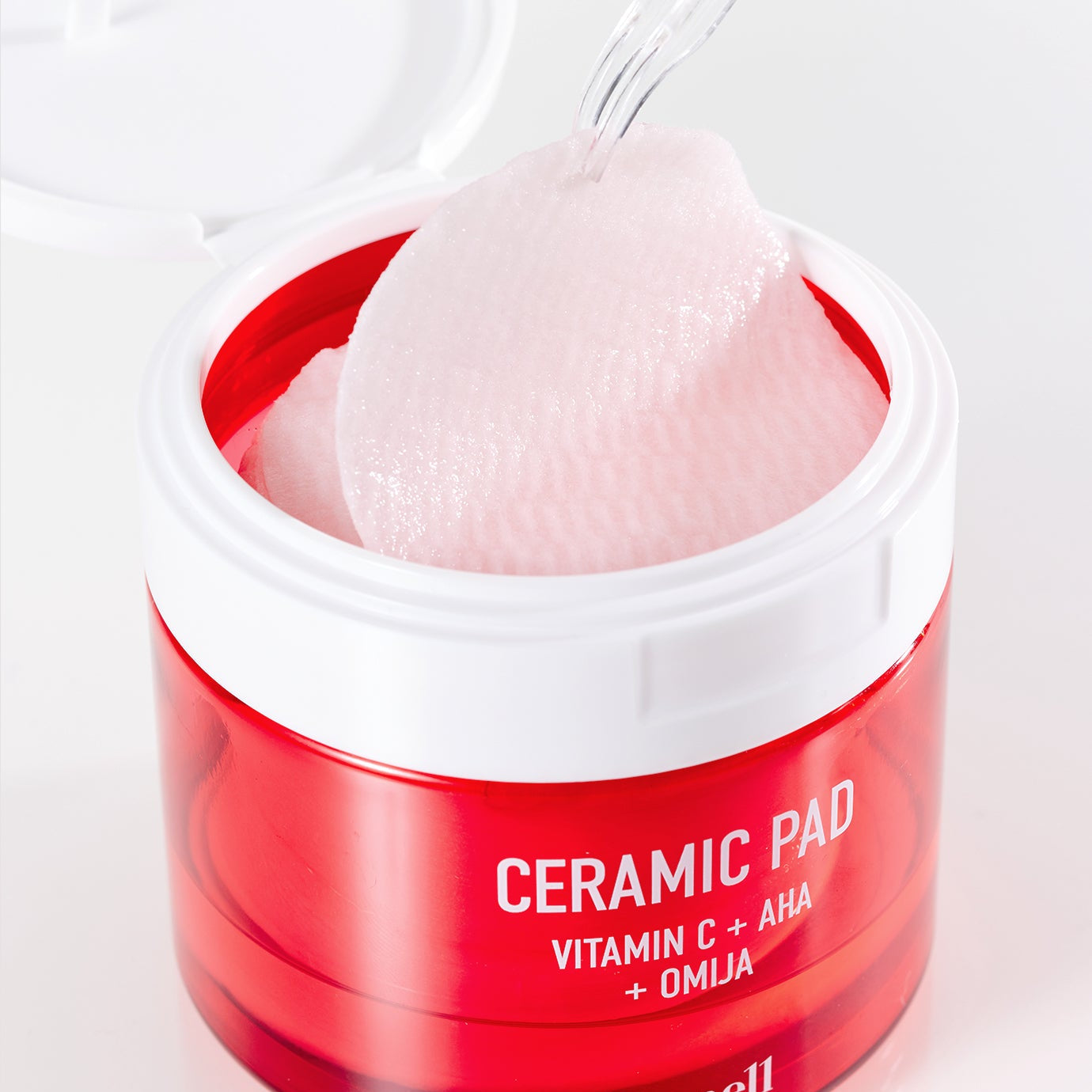 PARNELL AHA Omija Ceramic Pad 60 Pads disponible sur Ma petite Coree, ton Eshop 100% K-beauty en direct de Seoul