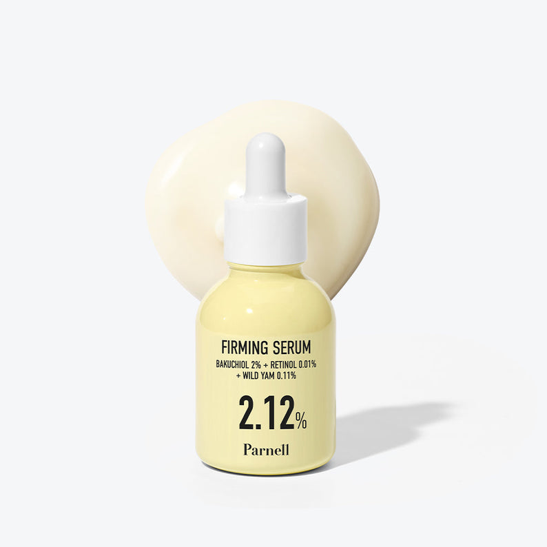PARNELL Bakuchiol Wild Yam 2.12 Firming Serum 30ml disponible sur Ma petite Coree, ton Eshop 100% K-beauty en direct de Seoul