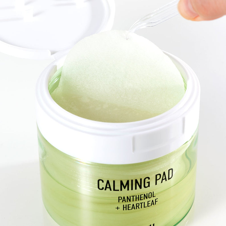 PARNELL Panthenol Heartleaf Calming Pad 60pads disponible sur Ma petite Coree, ton Eshop 100% K-beauty en direct de Seoul