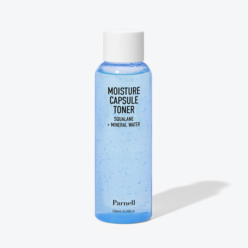 PARNELL Squalane Mineral Water Moisture Capsule Toner 200ml disponible sur Ma petite Coree, ton Eshop 100% K-beauty en direct de Seoul