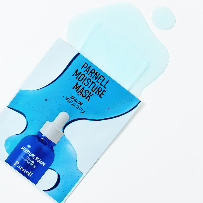 PARNELL Squalane Mineral Water Moisture Mask disponible sur Ma petite Coree, ton Eshop 100% K-beauty en direct de Seoul