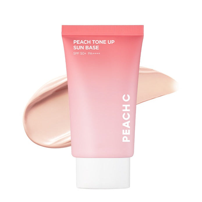 PEACH C Toner Sunbase SPF50 disponible sur Ma petite Coree, ton Eshop 100% K-beauty en direct de Seoul