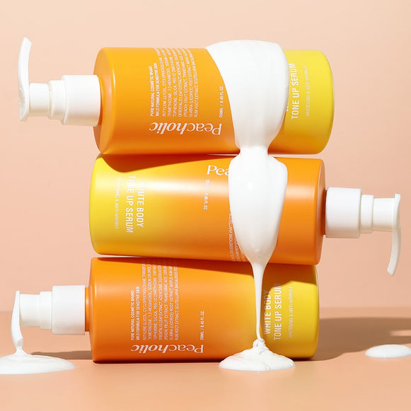 PEACHOLIC White Body Tone Up Serum 250ml disponible sur Ma petite Coree, ton Eshop 100% K-beauty en direct de Seoul