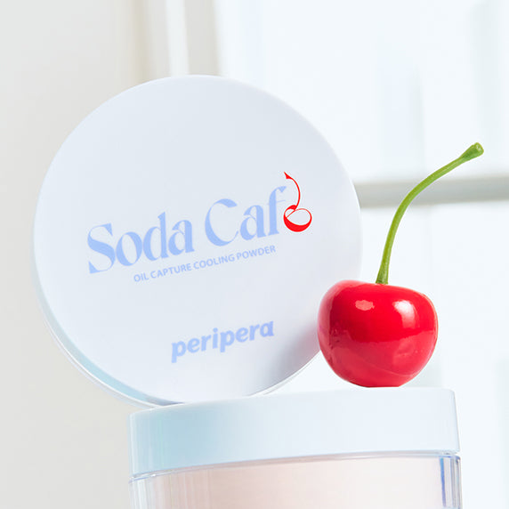 PERIPERA Oil Capture Cooling Powder #SodaCafeCollection disponible sur Ma petite Coree, ton Eshop 100% K-beauty en direct de Seoul