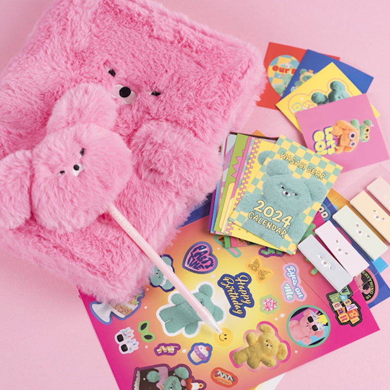 PINKFOOT Wasabi Bear Diary disponible sur Ma petite Coree, ton Eshop 100% K-beauty en direct de Seoul