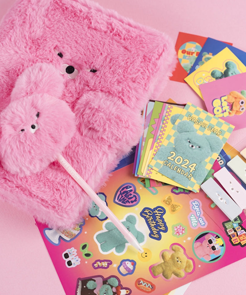 PINKFOOT Wasabi Bear Diary disponible sur Ma petite Coree, ton Eshop 100% K-beauty en direct de Seoul