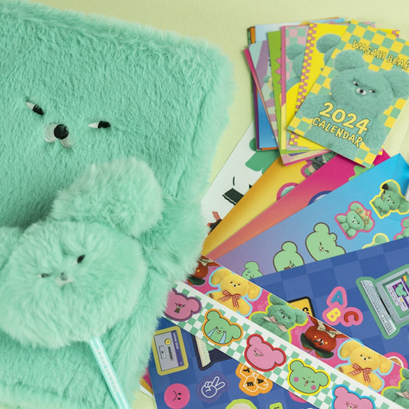 PINKFOOT Wasabi Bear Diary en stock sur Ma Petite Corée