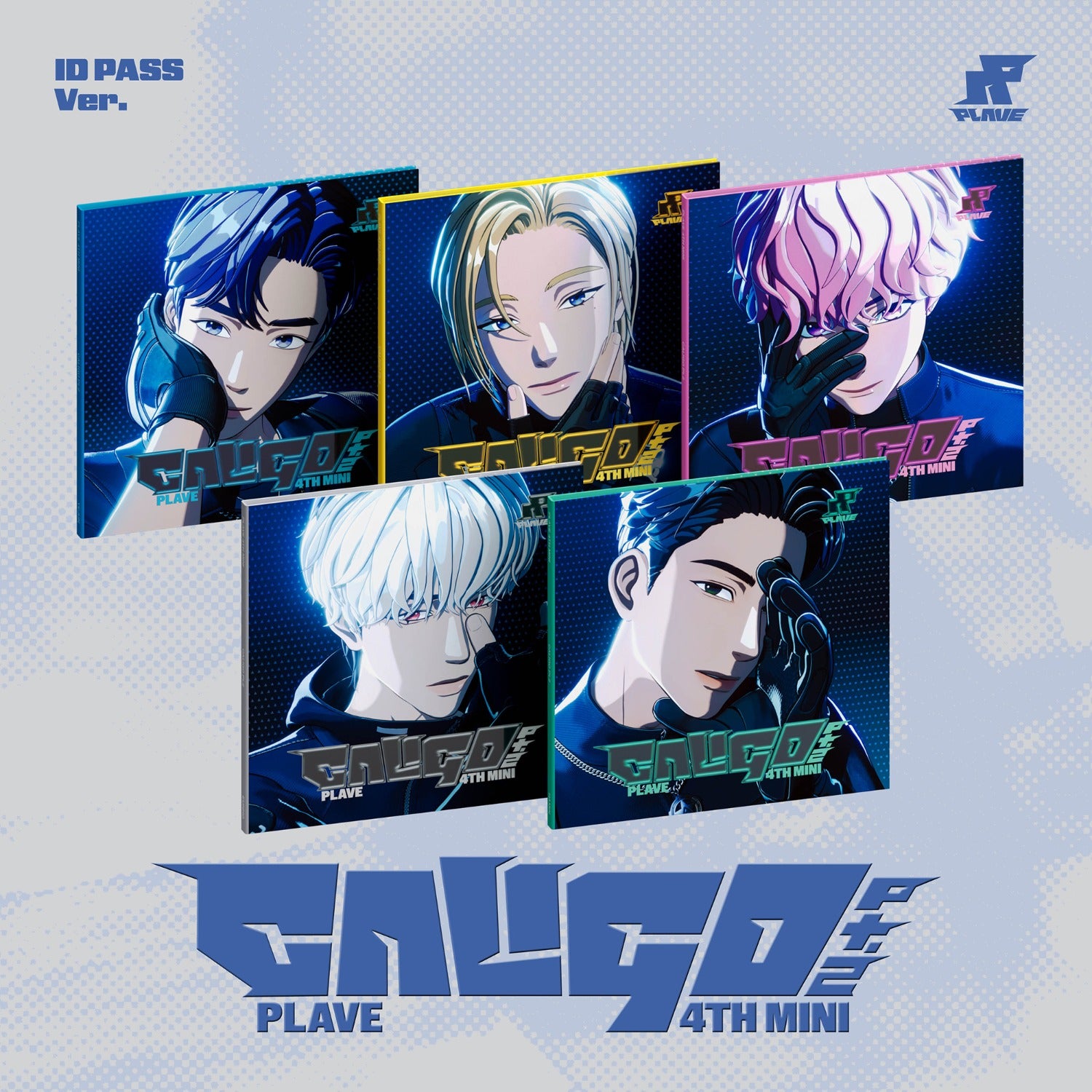 PLAVE - 4th Mini Album [Caligo Pt.2] (ID PASS Ver.)(Random 1 of 5) - Album Kpop, visuel 6 photos style ID PASS
