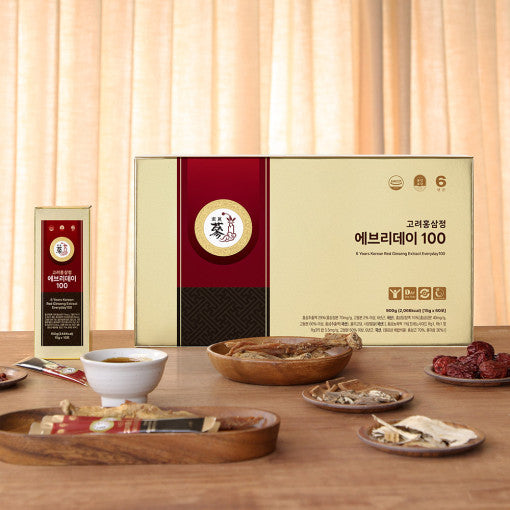 PUNGNYEON BOGAM 6 Years Korean Red Ginseng Extract Everyday 100 60p disponible sur Ma petite Coree, ton Eshop 100% K-beauty en direct de Seoul