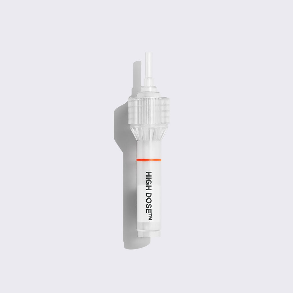 PURCELL PixelBiome™ Booster Shot Powder 5ea : flacon blanc goutteur sur fond clair, présentation produit marque PURCELL