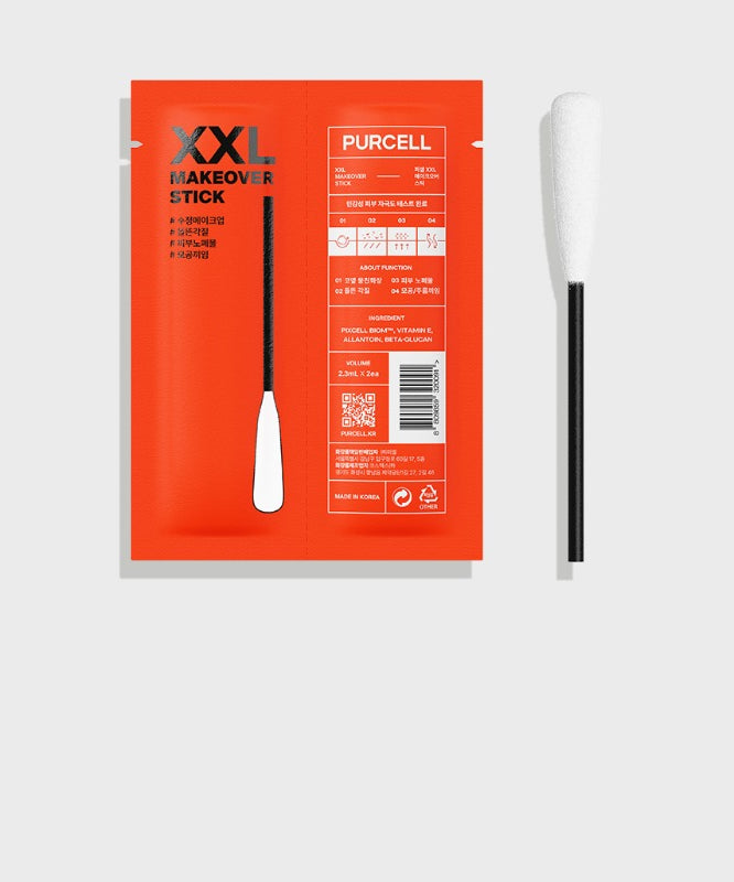 PURCELL XXL Makeover Stick 2ea de la marque PURCELL, stick blanc XXL sur fond clair, emballage orange visible.