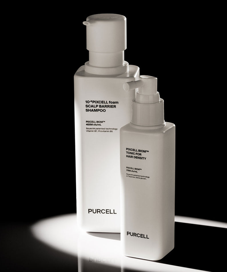 PURCELL PixelBiome™ Hair Set (Shampoo + Scalp Tonic)