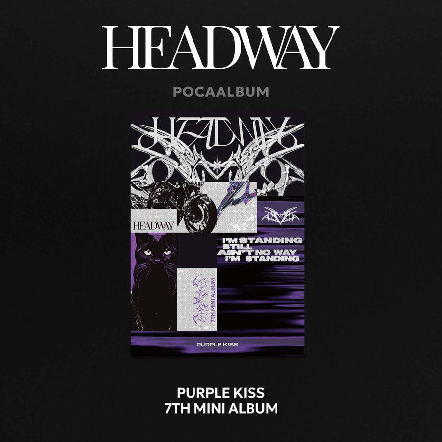 PURPLE KISS - 7th Album [HEADWAY] (POCAALBUM) - Album Kpop