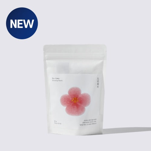 PYUNGKANG YUL Doyeonhwacha 30g (15 pieces) Pyungkang Yul, sachet produit sur fond clair avec logo fleur rose NEW