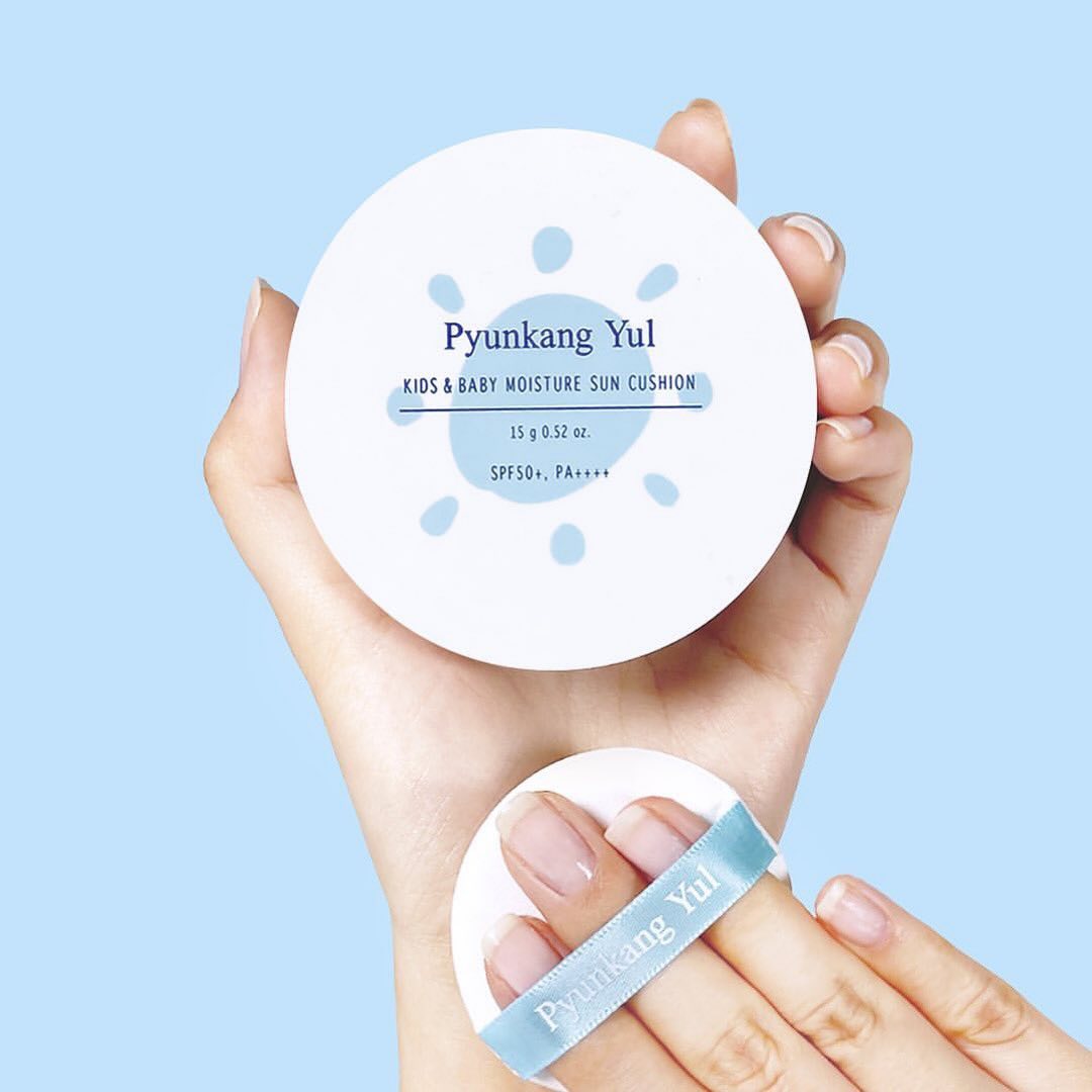 PYUNGKANG YUL Kids & Baby Moisture Sun Cushion SPF50+ PA++++ 15g