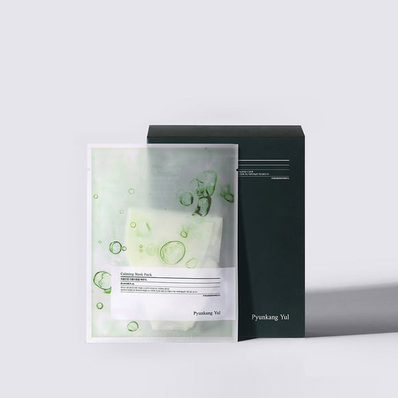 PYUNKANG YUL Calming Mask Pack 10 Pieces disponible sur Ma petite Coree, ton Eshop 100% K-beauty en direct de Seoul