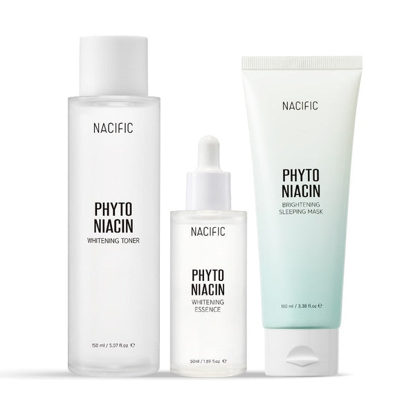 NACIFIC Phyto Niacin Whitening 3 Set (Toner+Mask+Essence) disponible sur Ma petite Coree, ton Eshop 100% K-beauty en direct de Seoul