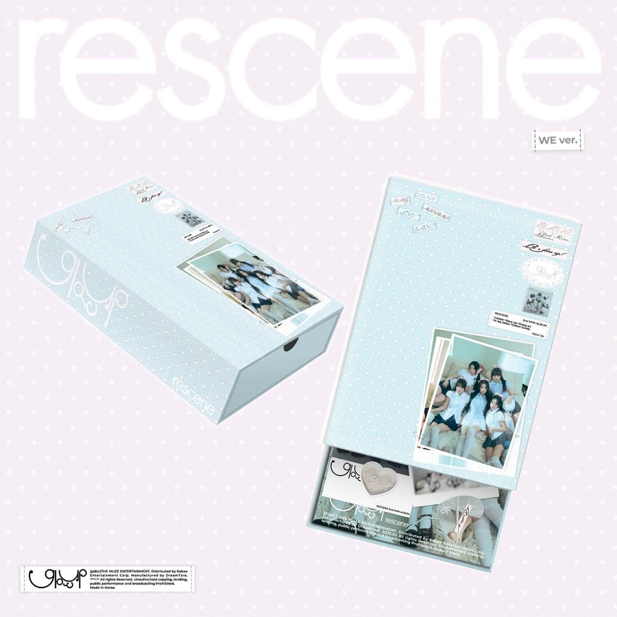 RESCENE - 2nd MINI ALBUM [Glow Up] (WE VER.) - Album Kpop