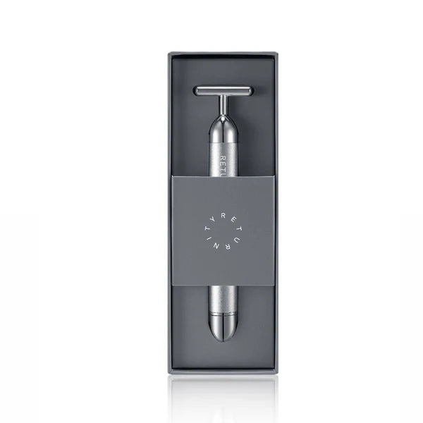 RETURNITY Massage Booster Special Offer de la marque RETURNITY, appareil de massage noir en coffret, visuel produit sur fond clair.
