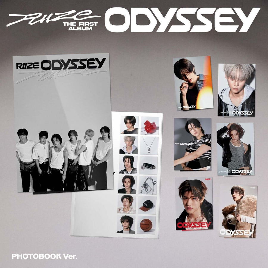 RIIZE - 1st Album [ODYSSEY] (PHOTOBOOK Ver.) (Set of 7) - Album Kpop