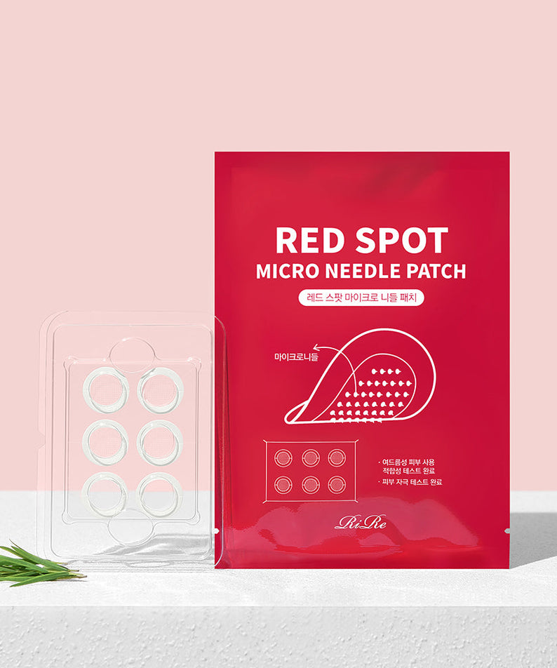 RIRE Red Spot Micro Needle Patch x12 disponible sur Ma petite Coree, ton Eshop 100% K-beauty en direct de Seoul