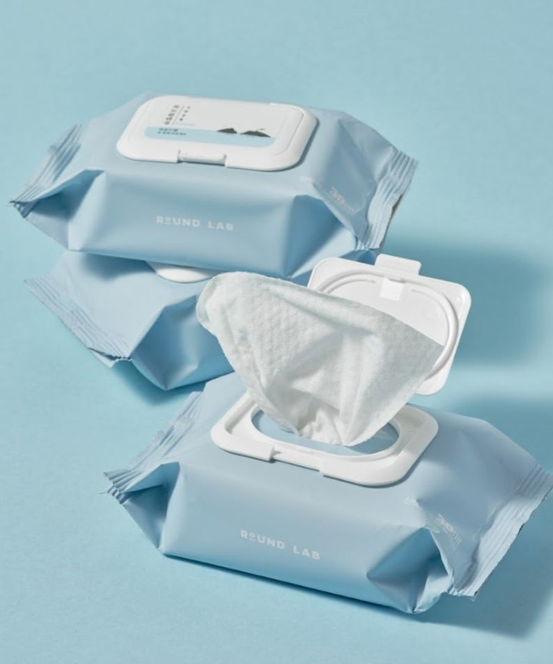 ROUND LAB 1025 Dokdo Cleansing Tissues disponible sur Ma petite Coree, ton Eshop 100% K-beauty en direct de Seoul