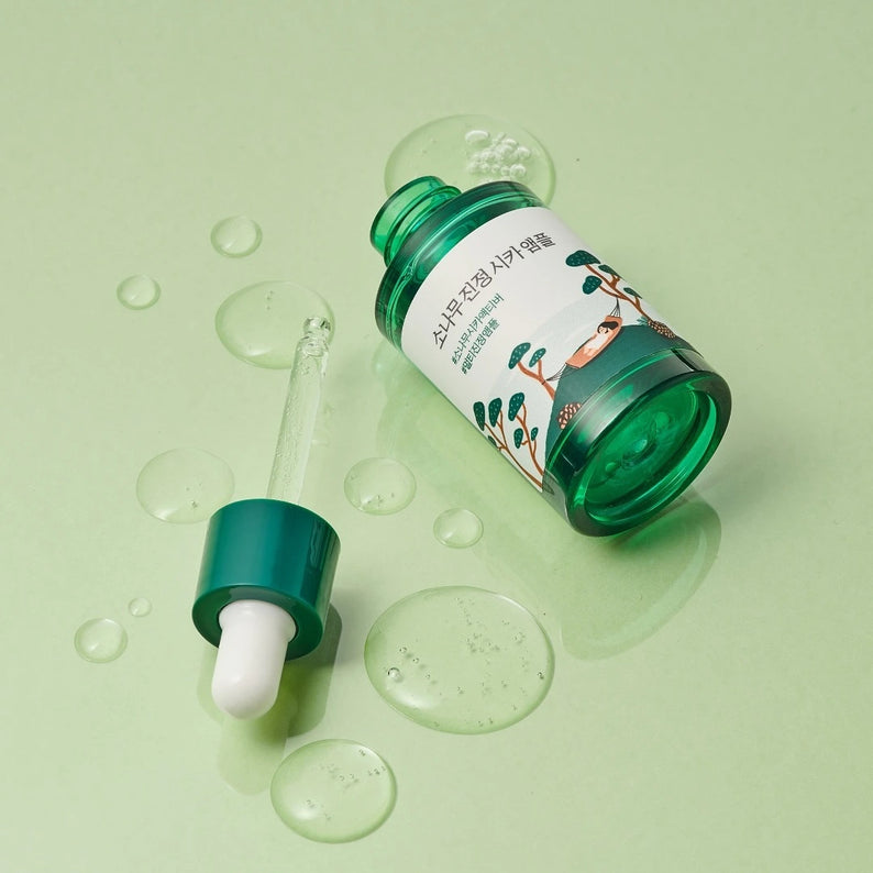ROUNDLAB Pine Calming Cica Ampoule 30ml disponible sur Ma petite Coree, ton Eshop 100% K-beauty en direct de Seoul