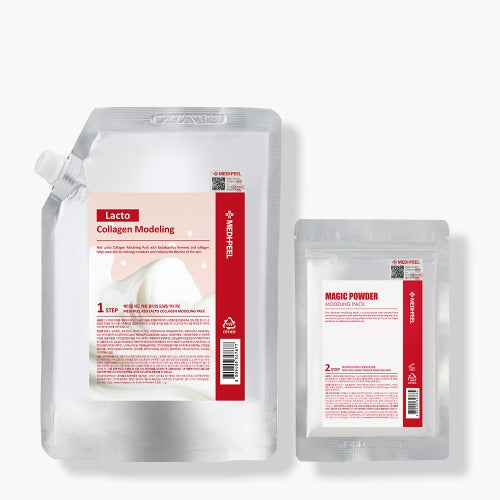 MEDIPEEL Red Lacto Collagen Modeling Pack Set 1kg (Modeling Pack+Powder)