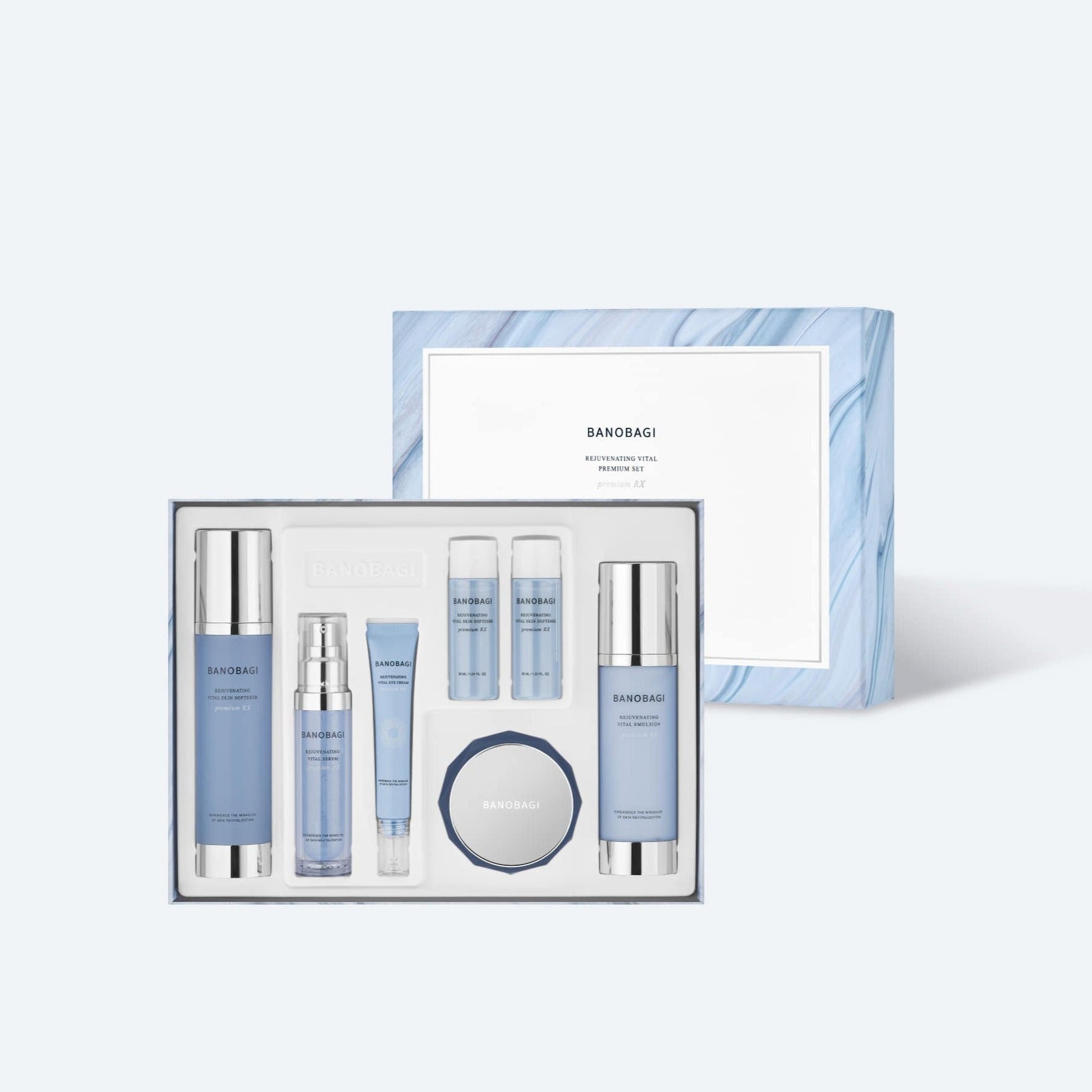 BANOBAGI Rejuvenating Vital Line (Skin softener+Emulsion+Serum+Eye Cream+Cream) disponible sur Ma petite Coree, ton Eshop 100% K-beauty en direct de Seoul