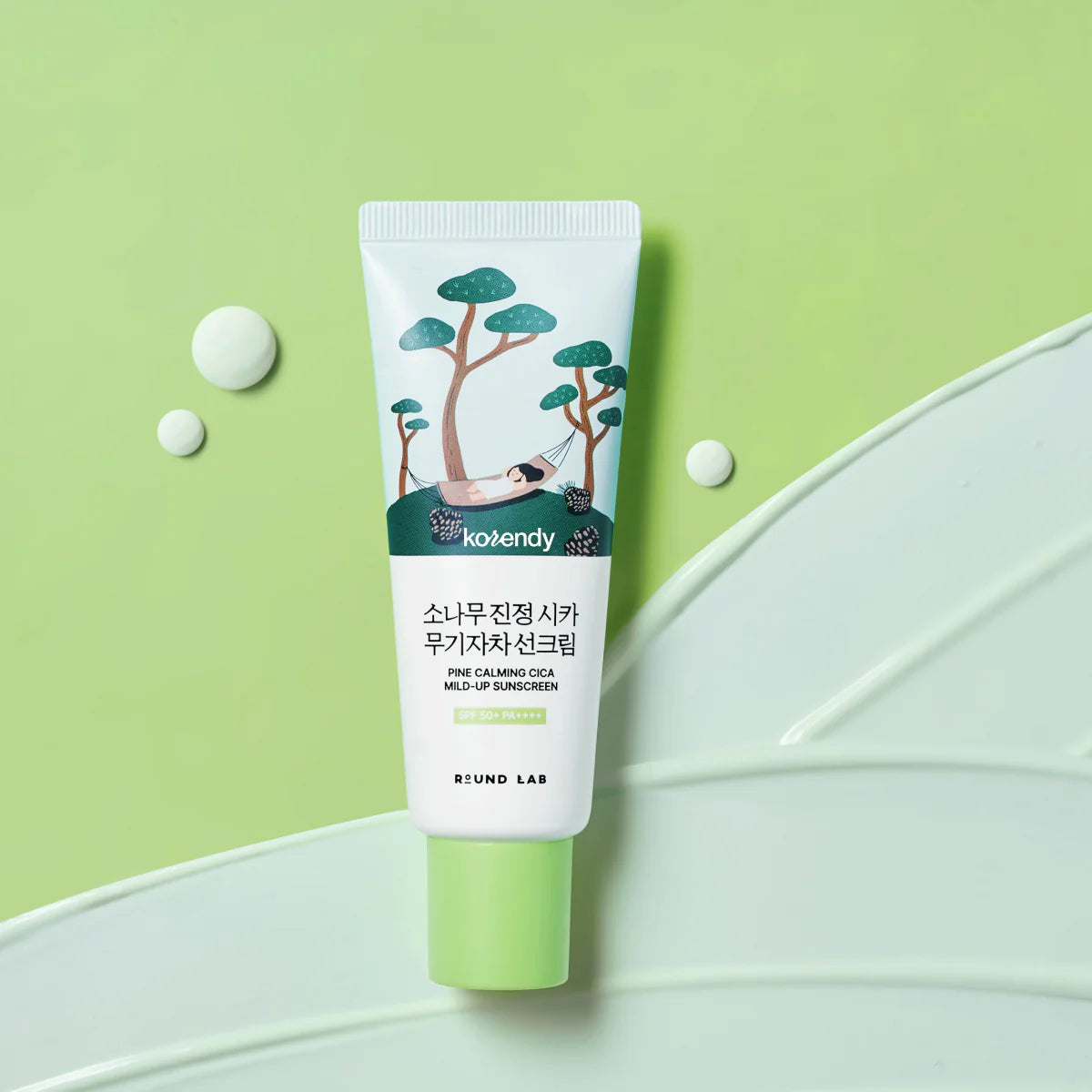 ROUND LAB  Pine Tree Calming Cica Mineral Sunscreen 40ml