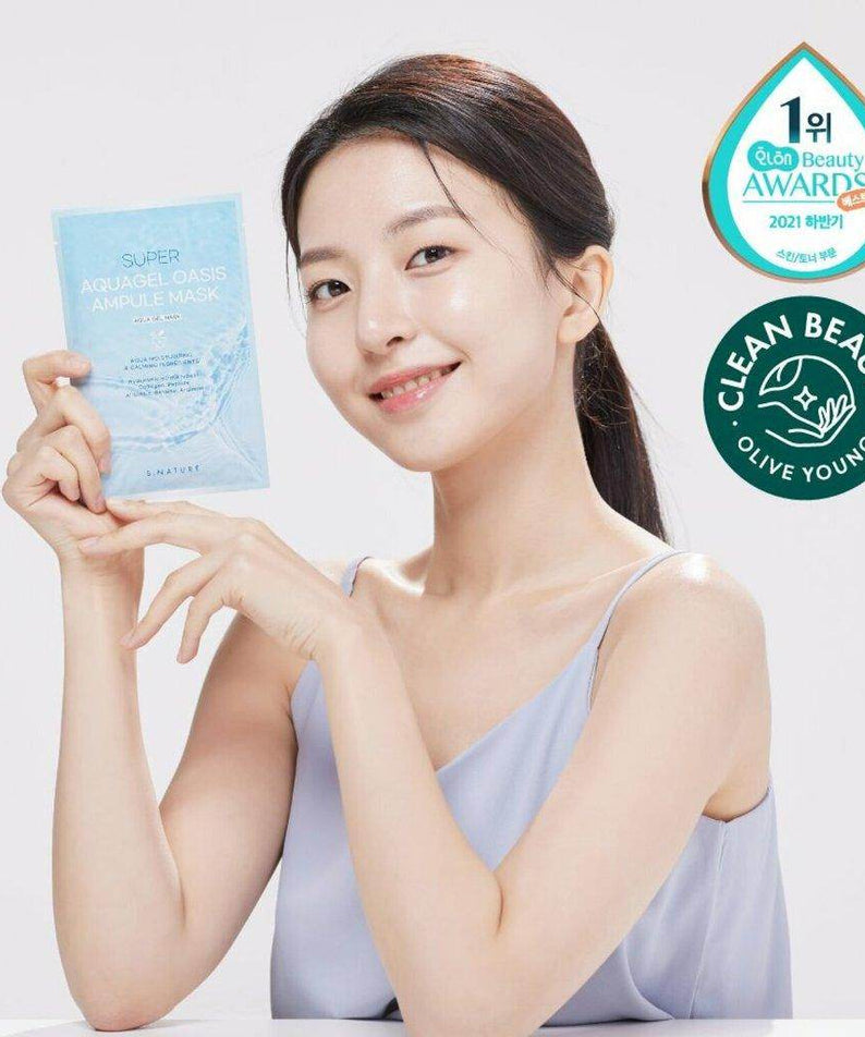 S.NATURE Super Aqua Gel Oasis Ampoule Mask