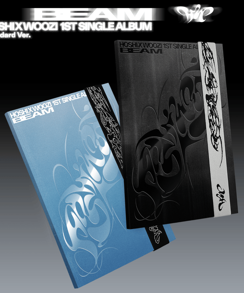 SEVENTEEN - 1st Single Album [BEAM] (Random) - Album Kpop, packs aléatoires avec jaquettes stylées sur fond sombre