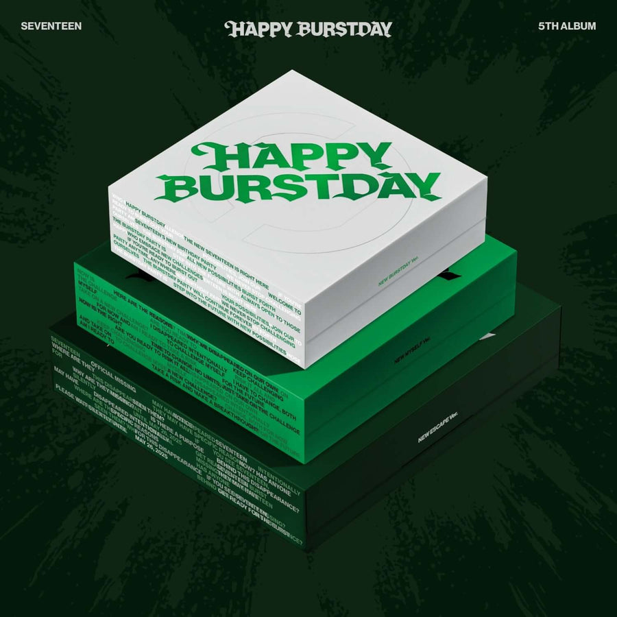 SEVENTEEN - 5th Album [HAPPY BURSTDAY] (Random) - Album Kpop