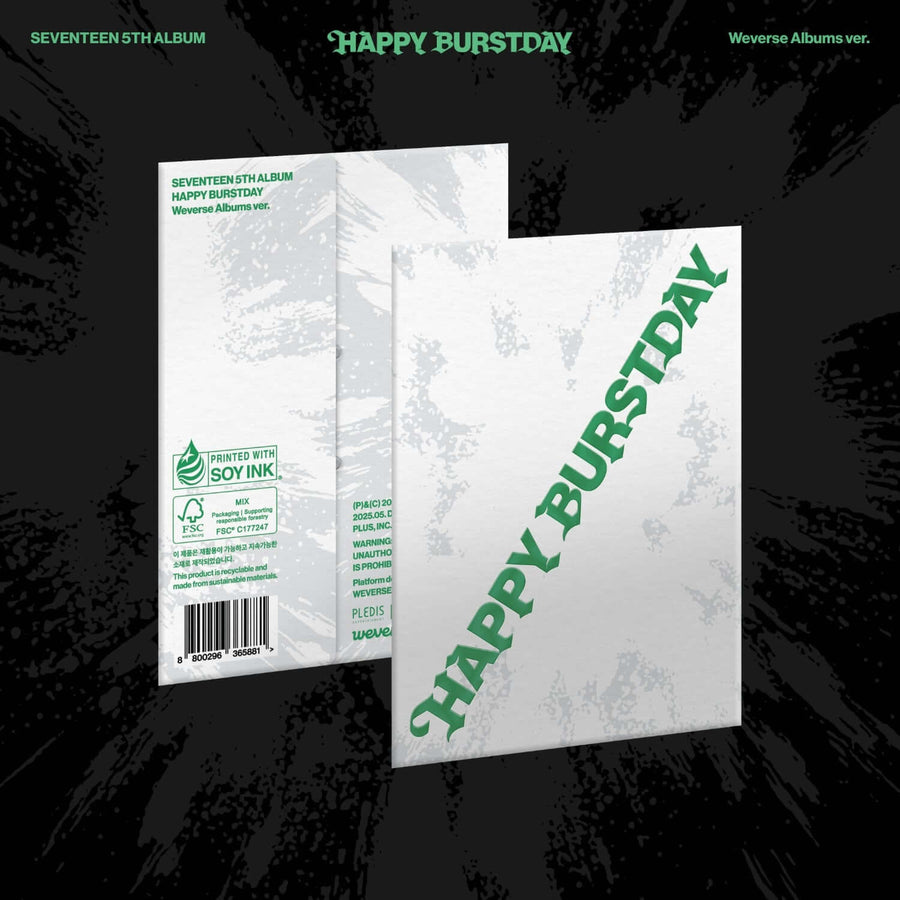 SEVENTEEN - 5th Album [HAPPY BURSTDAY] (Weverse Albums ver.) - Album Kpop