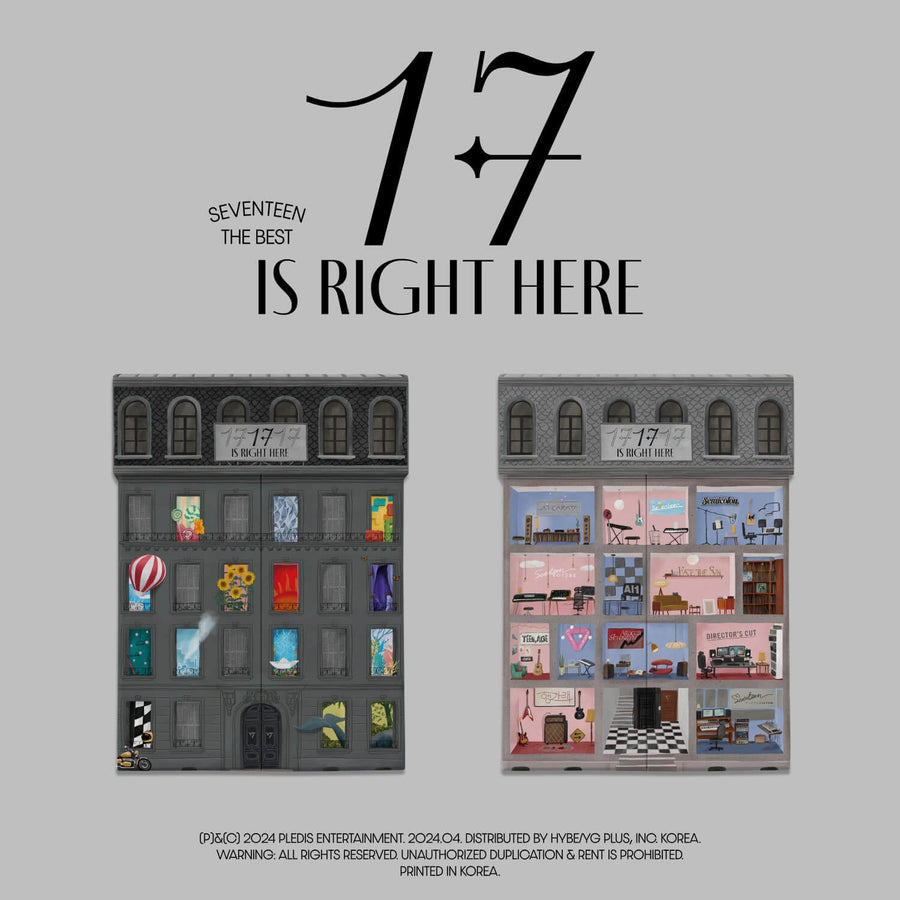 SEVENTEEN - SEVENTEEN BEST ALBUM [17 IS RIGHT HERE] (Set) - Album Kpop