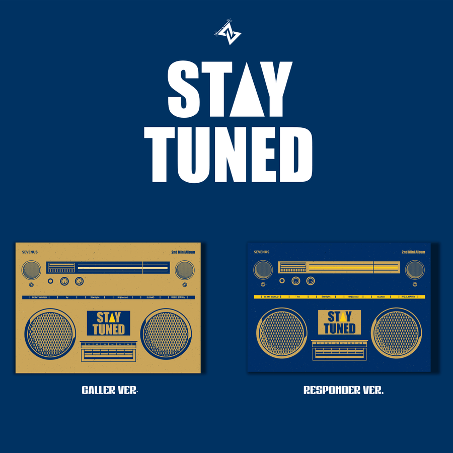 SEVENUS - 2nd mini [STAY TUNED] (Caller VER., Responder VER.) (Set of 2) - Album Kpop